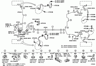 BRAKE TUBE & CLAMP 1